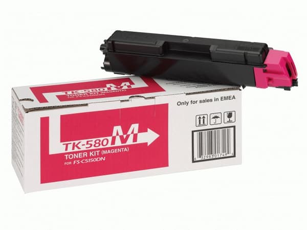 Kyocera toner TK-580M/ FS-C5150DN/ 2 800 stran/ purpurový
