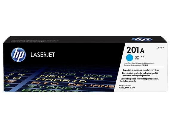HP 201A original Toner cartridge CF401A cyan 1.330 pages standard capacity