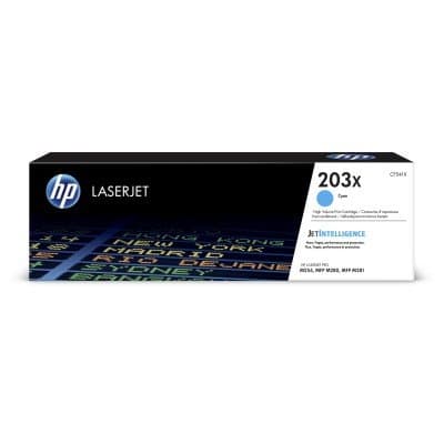 HP 203X Original Cyan LaserJet Toner Cartridge