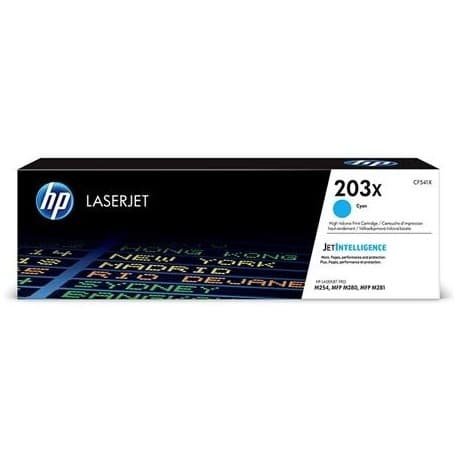 HP 203X Original Cyan LaserJet Toner Cartridge