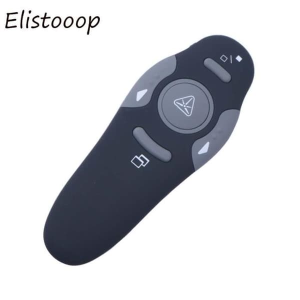 Elisoop trådlös laserpekare, 2.4 GHz, Powerpoint-presentation, USB RF-fjärrkontroll
