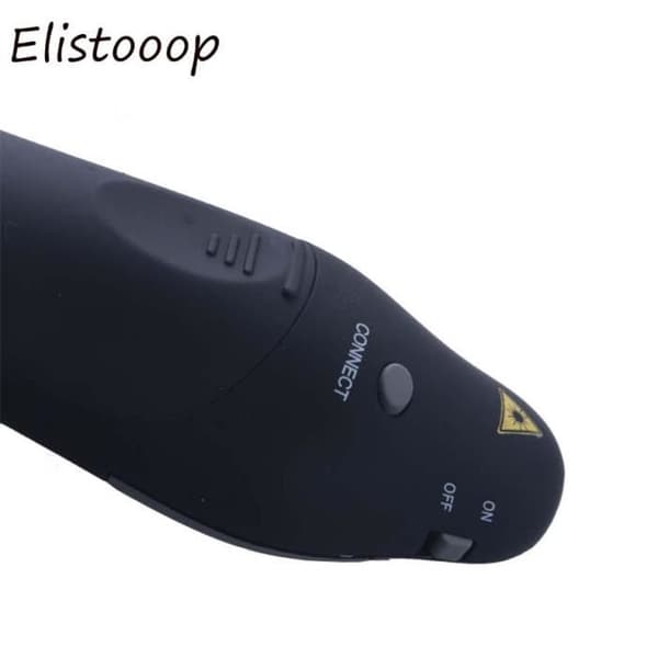 Elisoop trådlös laserpekare, 2.4 GHz, Powerpoint-presentation, USB RF-fjärrkontroll