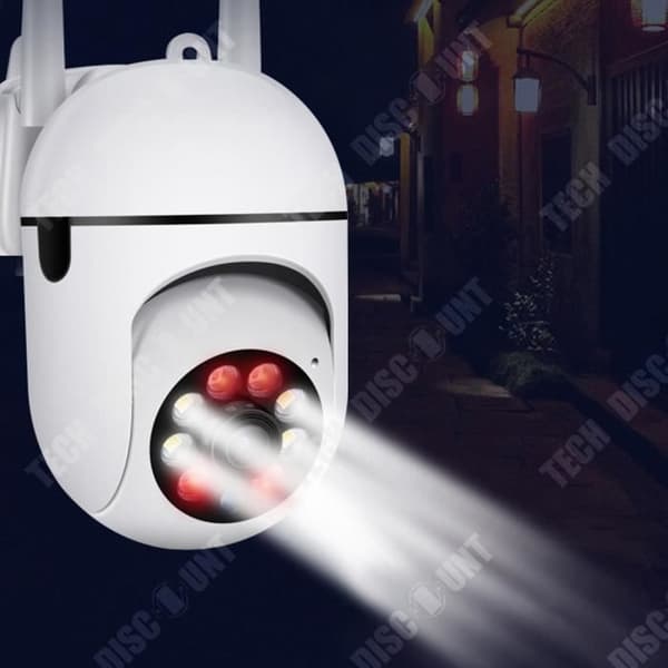 TD® HD glödlampa kamera inomhusövervakning skakhuvud maskin tvåvägs intercom mörkerseende nätverk 1080P