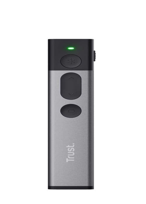 Trust Kazun Wireless Presenter, 4 PowerPoint-funktioner - grå