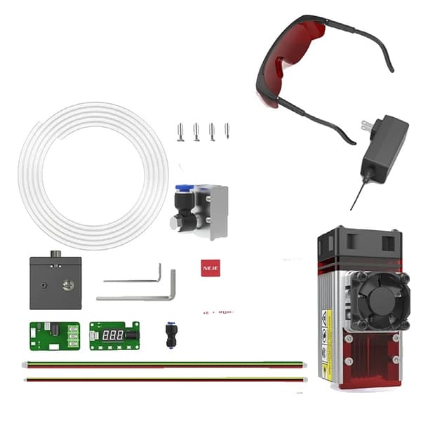 Lasermodul, 450nm blå laser, gravering og skæremaskine, A40640 Lasermodul