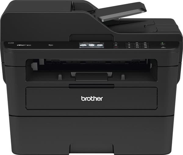 Brother MFC-L2750DW - Multifunktionsskrivare - svartvit - laser - Legal (216 x 356 mm) (original) - A4/Legal (media) - upp till 34 sidor/minut (kopiering) - upp till 34 sidor/minut (utskrift) - 250 ark - 33.6 Kbps - USB 2.0, LAN, Wi-Fi(n), NFC