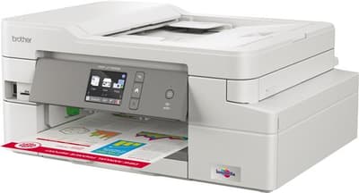 Brother DCP-J1100DW - Multifunktionsskrivare - färg - bläckstråle - Legal (216 x 356 mm) (original) - A4/Letter (media) - upp till 6 sidor/minut (kopiering) - upp till 12 ipm (bilder per minut) (utskrift) - 150 ark - USB 2.0, Wi-Fi(n), USB-värd