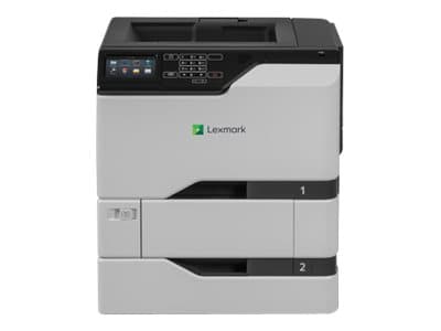 Lexmark CS725dte, Laser, Väri, 1200 x 1200 DPI, A4, 47 ppm, Kaksipuolinen tulostus musta, Harmaa