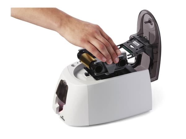 DURABLE DURACARD ID 300 - Muovikorttitulostin - väri - mustesublimaatio/lämpösiirto - CR-80-kortti (85,6 x 54 mm) - 260 x 300 dpi - jopa 325 korttia/