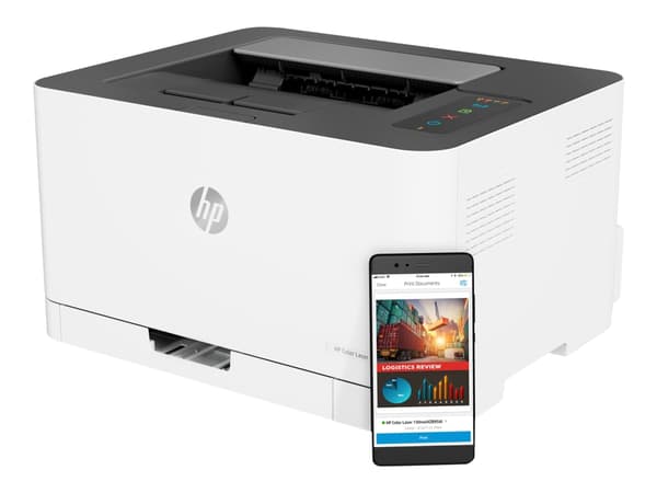 HP Color Laser 150a - Skrivare - färg - laser - A4/Legal - 600 x 600 dpi - upp till 18 sidor/minut (mono)/upp till 4 sidor/minut (färg) - kapacitet: