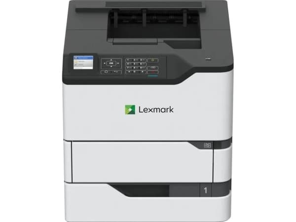 Lexmark MS821dn, Laser, 1200 x 1200 DPI, A4, 52 ppm, Kaksipuolinen tulostus, Musta, Valkoinen musta, Valkoinen