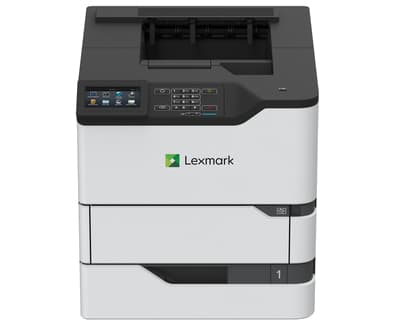 Lexmark MS826de, Laser, 1200 x 1200 DPI, A4, 66 ppm, Kaksipuolinen tulostus, Musta, Valkoinen