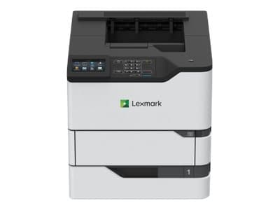 Lexmark MS826de, Laser, 1200 x 1200 DPI, A4, 66 ppm, Kaksipuolinen tulostus, Musta, Valkoinen