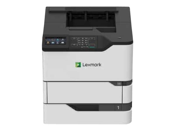 Lexmark MS826de, Laser, 1200 x 1200 DPI, A4, 66 ppm, Kaksipuolinen tulostus, Musta, Valkoinen musta, Valkoinen