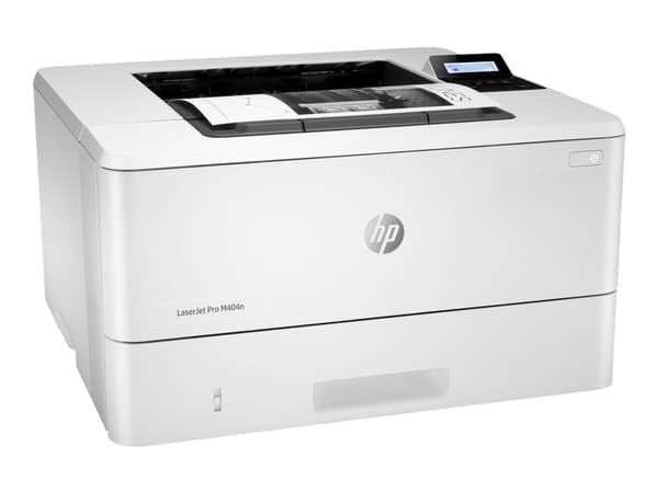 HP LaserJet Pro M404n - Skriver - S/H - laser - A4/Legal - 4800 x 600 dpi - opp til 38 spm - kapasitet: 350 ark - USB 2.0, Gigabit LAN, USB-vert