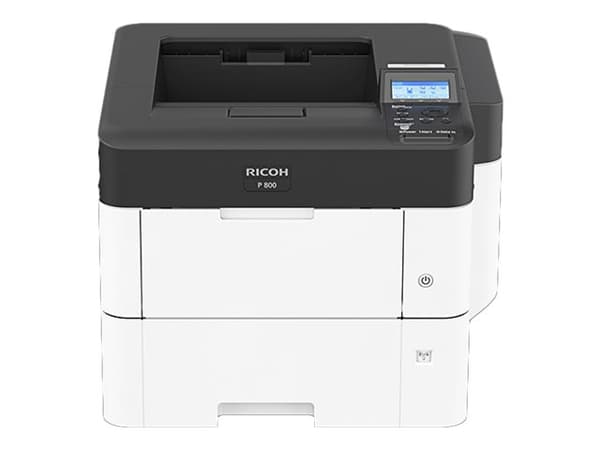 Ricoh 800 - Tulostin - S/H - Duplex - laser - A4 - 1200 x 1200 dpi - op til 55 spm - kapacitet: 500 ark - USB 2.0, Gigabit LAN, Wi-Fi(n), NFC