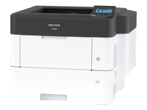 Ricoh 800 - Tulostin - S/H - Duplex - laser - A4 - 1200 x 1200 dpi - op til 55 spm - kapacitet: 500 ark - USB 2.0, Gigabit LAN, Wi-Fi(n), NFC