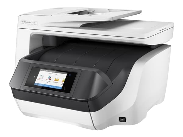 HP Officejet Pro 8730 All-in-One - Multifunksjonsskriver - farge - ink-jet - Legal (216 x 356 mm) (original) - A4/Legal (medie) - opp til 22 spm (kop