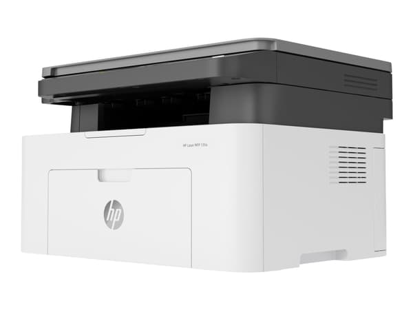 HP Laser LaserJet MFP 135a, Mustavalkoinen, Tulostin varten Pienet ja keskikokoiset yritykset, Tulosta, kopioi, skann, Laser, Väritulostus, 1200 x 12