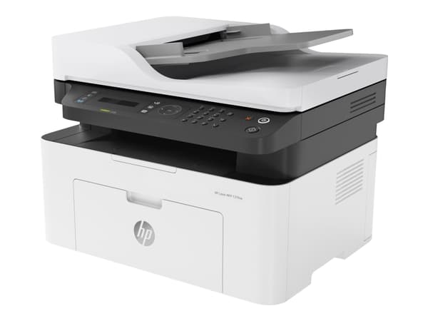HP Laser MFP 137fnw, Mustavalkoinen, Tulostin varten Pienet ja keskikokoiset yritykset, Tulosta, kop., skannaa, faksaa, Laser, Väritulostus, 1200 x 1