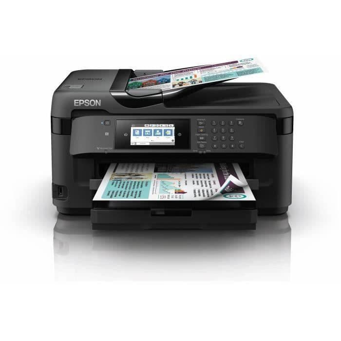 EPSON Workforce WF-7710DWF 4-i-1 multifunktionsprinter - Inkjet - Farve - A3
