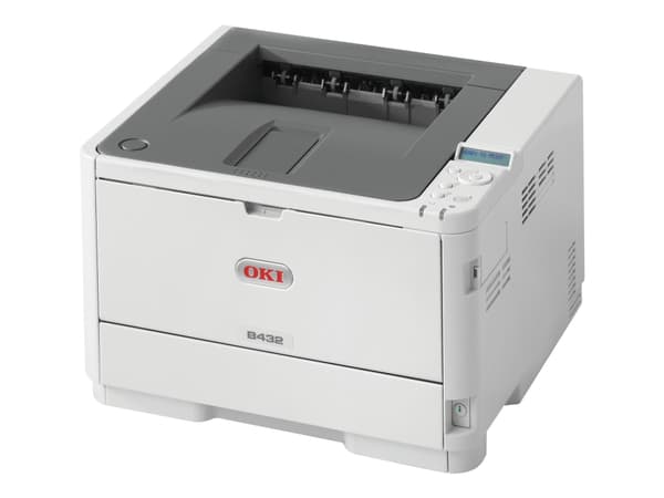 OKI B432dn, LED, 1200 x 1200 DPI, A4, 40 ppm, Kaksipuolinen tulostus, Verkkovalmius Valkoinen