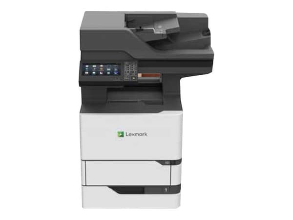 Lexmark MX722adhe - Multifunktionsskrivare - svartvit - laser - 215.9 x 355.6 mm (original) - A4/Legal (media) - upp till 66 sidor/minut (kopiering)