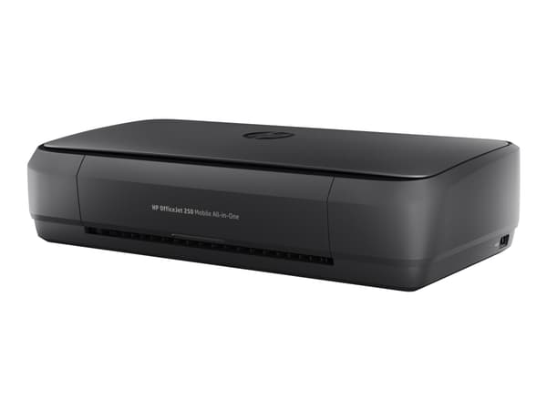 HP Officejet 250 Mobile All-in-One - monitoimitulostin - farve - blækprinter - Legal (216 x 356 mm) (alkuperäinen) - A4/Legal (medium) - op til 8 spm musta