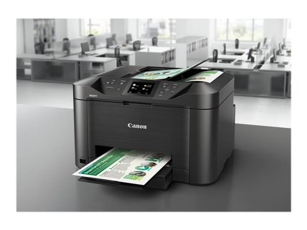 Canon MAXIFY MB5150, Mustesuihku, Väritulostus, 600 x 1200 DPI, Värikopiointi, A4, Musta musta