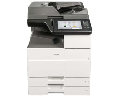 Lexmark MX910de - Multifunksjonsskriver - S/H - laser - 297 x 432 mm (original) - A3/Ledger (medie) - opp til 45 spm (kopiering) - opp til 45 spm (tr