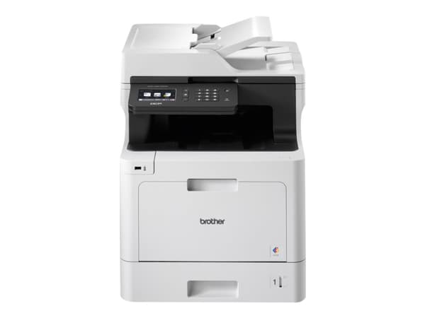 Brother DCP-L8410CDW - Multifunksjonsskriver - farge - laser - 215.9 x 355.6 mm (original) - A4/Legal (medie) - opp til 31 spm (kopiering) - opp til