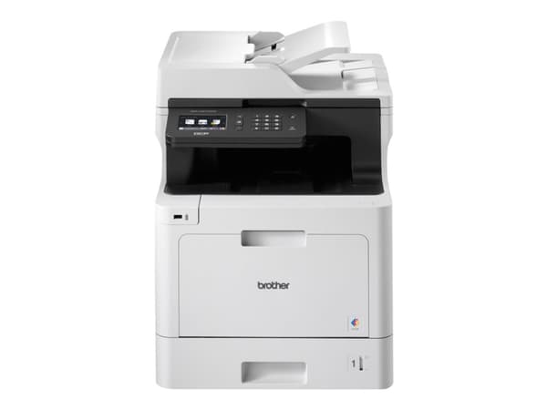 Brother DCP-L8410CDW - Multifunksjonsskriver - farge - laser - 215.9 x 355.6 mm (original) - A4/Legal (medie) - opp til 31 spm (kopiering) - opp til