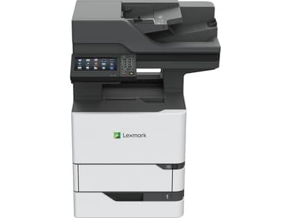 Lexmark MX721ade - Multifunktionsskrivare - svartvit - laser - 216 x 355 mm (original) - upp till 61 sidor/minut (kopiering) - upp till 62 sidor/minu