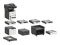 Miniatyrbild 1 av 5: Lexmark MX721ade - Multifunktionsskrivare - svartvit - laser - 216 x 355 mm (original) - upp till 61 sidor/minut (kopiering) - upp till 62 sidor/minu
