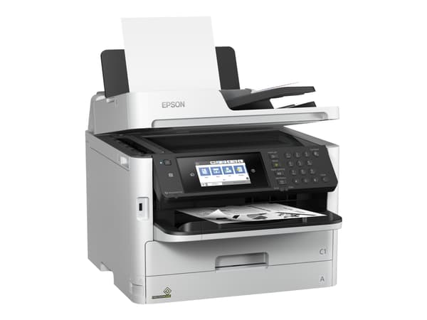 Epson WorkForce Pro WF-M5799DWF - Multifunktionsskrivare - svartvit - bläckstråle - A4 (210 x 297 mm) (original) - A4/Legal (media) - upp till 22 sid