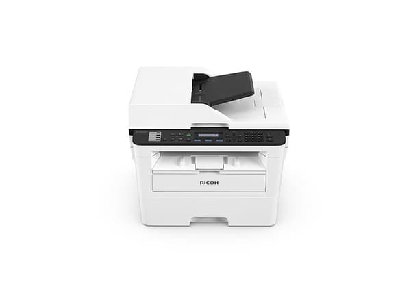 Ricoh SP 230SFNw, Laser, Yksittäistulostus, 600 x 2400 DPI, Yksittäiskopiointi, A4, Valkoinen