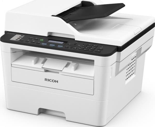 Ricoh SP 230SFNw, Laser, Yksittäistulostus, 600 x 2400 DPI, Yksittäiskopiointi, A4, Valkoinen