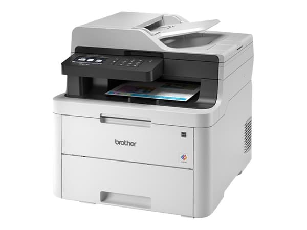 Brother MFC-L3730CDN multifunction printer LED A4 2400 x 600 DPI 18 ppm Sort, Hvit