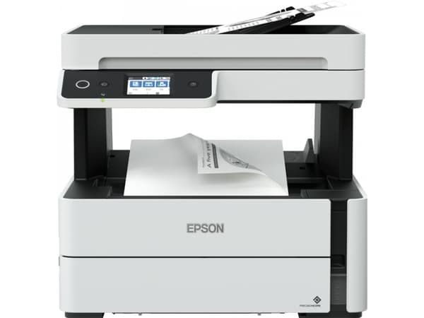 Epson EcoTank ET-M3180 - Multifunksjonsskriver - S/H - ink-jet - A4/Legal (medie) - opp til 20 spm (trykking) - 250 ark - 33.6 kbps - USB 2.0, LAN