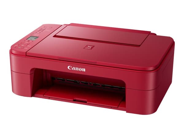 Canon PIXMA TS3352, Mustesuihku, Väritulostus, 4800 x 1200 DPI, Värikopiointi, A4, Punainen