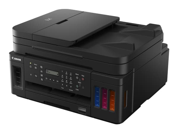 Canon PIXMA G7050 MegaTank, Mustesuihku, Väritulostus, 4800 x 1200 DPI, Värikopiointi, A4, Musta musta