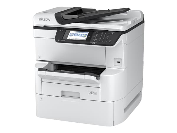 Epson WorkForce Pro WF-C878RDWF - Multifunktionsskrivare - färg - bläckstråle - A3 (297 x 420 mm) (original) - A3 (media) - upp till 22 sidor/minut (
