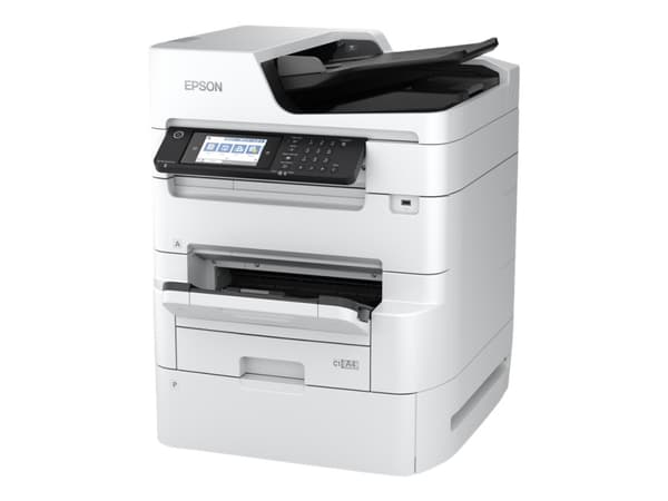 Epson WorkForce Pro RIPS WF-C879R - Multifunksjonsskriver - farge - ink-jet - A3 (297 x 420 mm) (original) - A3 (medie) - opp til 22 spm (kopiering) Hvit