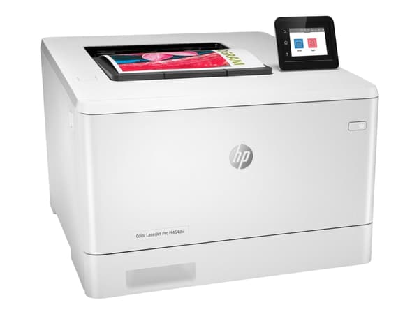 HP Color LaserJet Pro M454dw, Tulostus, USB-tulostus etulevyn kautta; Kaksipuolinen tulostus, Laser, Väri, 600 x 600 DPI, A4, 27 ppm, Kaksipuolinen t
