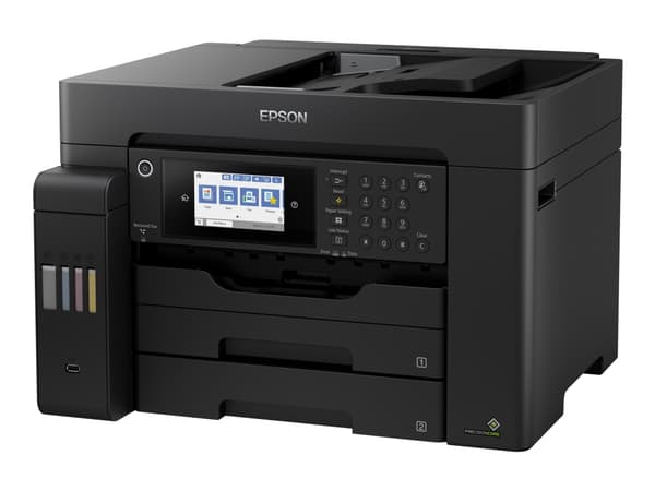 Epson EcoTank L15160, Mustesuihku, Väritulostus, 4800 x 1200 DPI, A3+, Suoratulostus, Musta