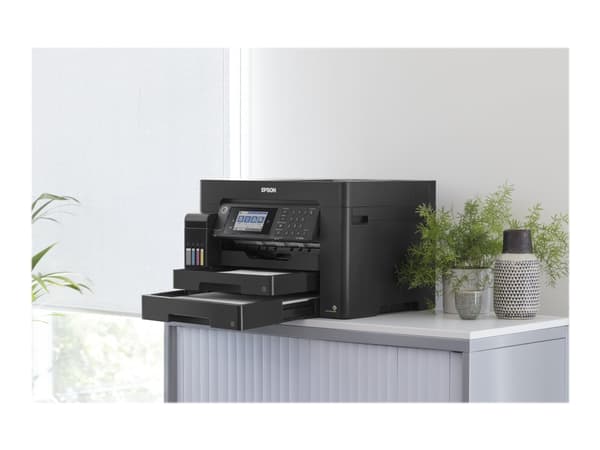 Epson EcoTank L15160, Mustesuihku, Väritulostus, 4800 x 1200 DPI, A3+, Suoratulostus, Musta