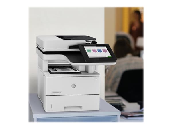 HP LaserJet Enterprise MFP M528f - Multifunktionsskrivare - svartvit - laser - Legal (216 x 356 mm) (original) - A4/Legal (media) - upp till 43 sidor
