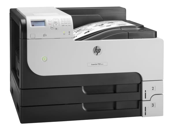 HP LaserJet Enterprise 700 Printer M712dn - Skrivare - svartvit - Duplex - laser - A3/Ledger - 1200 dpi - upp till 41 sidor/minut - kapacitet: 600 ar