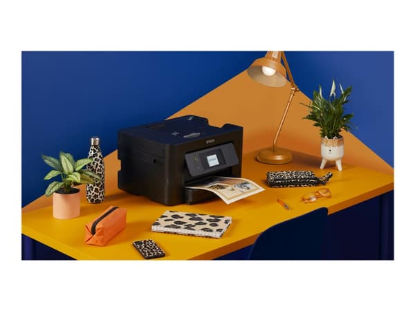Epson WorkForce Pro WF-3820DWF - Multifunksjonsskriver - farge - ink-jet - A4/Legal (medie) - opp til 21 spm (trykking) - 250 ark - 33.6 kbps - USB 2