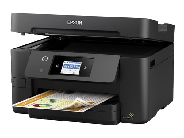 Epson WorkForce Pro WF-3820DWF - Multifunksjonsskriver - farge - ink-jet - A4/Legal (medie) - opp til 21 spm (trykking) - 250 ark - 33.6 kbps - USB 2